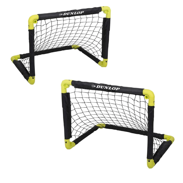 Dunlop 2 бр сгъваеми футболни врати 55x44x44 см, (35948363)