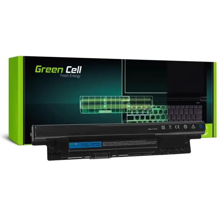 Батерия за лаптоп GREEN CELL, Dell Inspiron 14 3000 15 3000 3521 3537 15R 5521 5537 17 5749 15R, 10.8V, 4400mAh, (35933490)