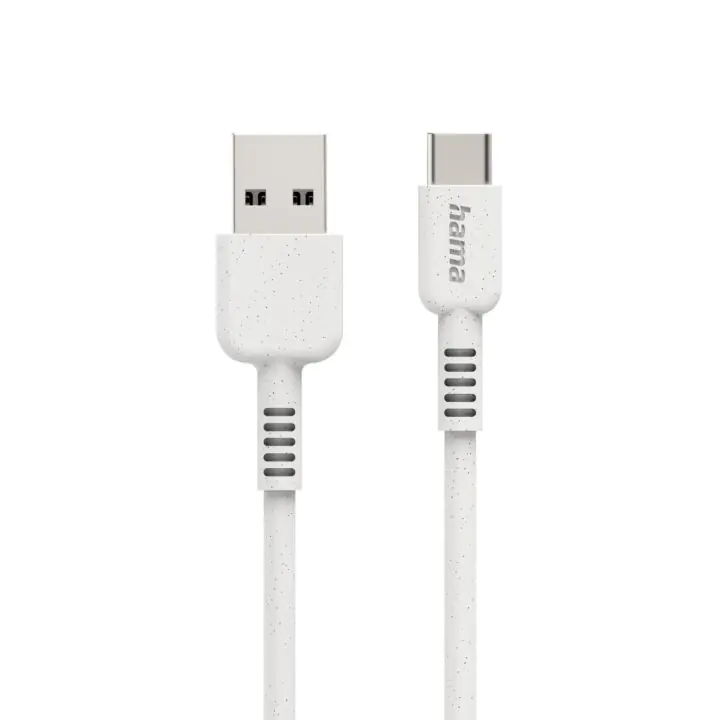 Кабел за зареждане HAMA 'Eco', USB-A - USB-C, 1 м, 187281, (35937229)