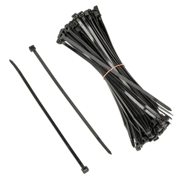 Кабелни връзки Kolink, 100 бр. 200mm, 4.5mm, Черен, (35936001)