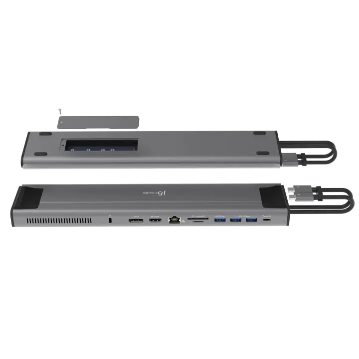 Докинг станция j5create JCD552, M.2 NVMe, USB-C Gen 2, (35936674)