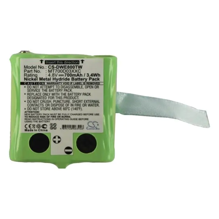 Батерия за радиостанция DeTeWe Outdoor 8000 MT700D03XXC NIMH 4,8V 700mA Cameron Sino, (35939806)
