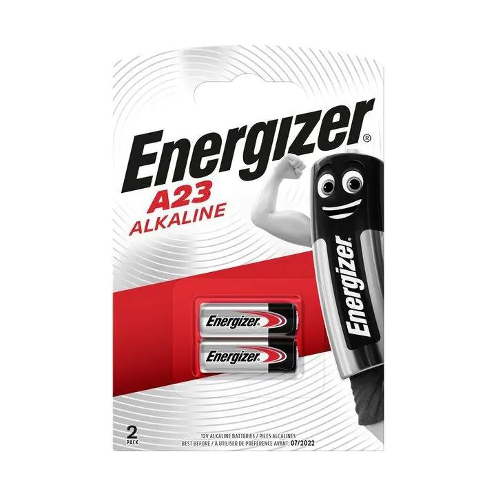 Алкална батерия ENERGIZER А23 LR23, 12V, За аларми, 2бр. блистер /цена за 2 батерии/, (35936474)