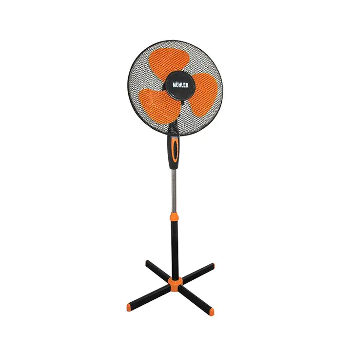 Вентилатор на стойка 16''Muhler FM-5070, 40W, черно-оранжево, (35940766)