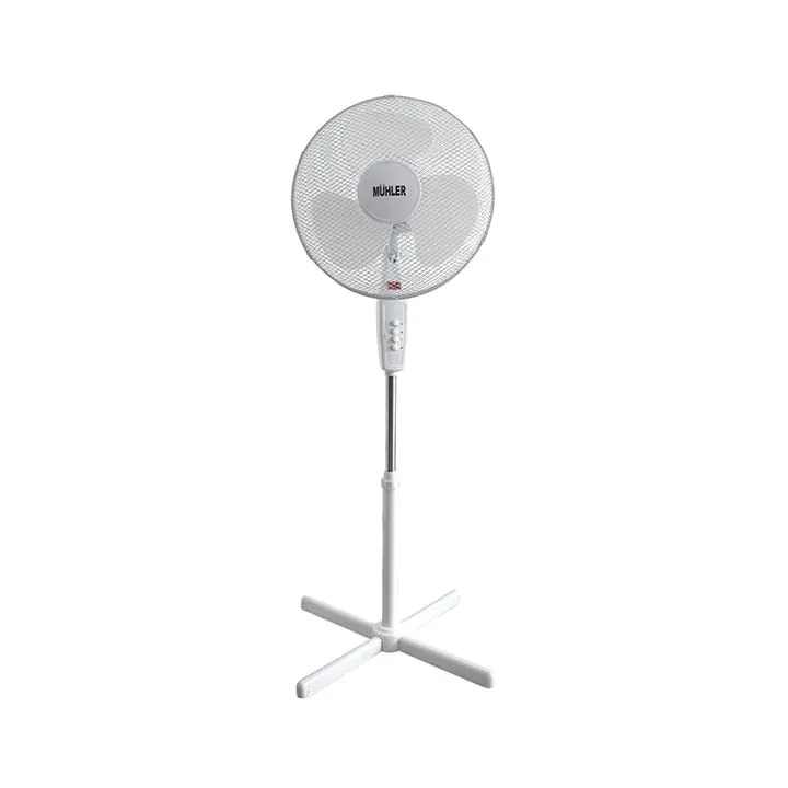 Вентилатор на стойка 16" Muhler FM-4041, 40W, бял, (35940768)