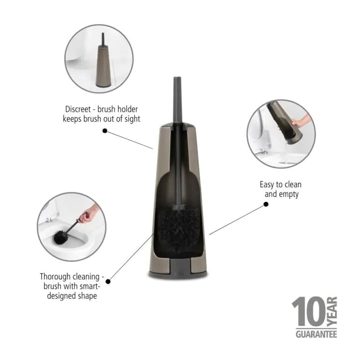 Четка за тоалетна Brabantia ReNew Platinum, (35940925)