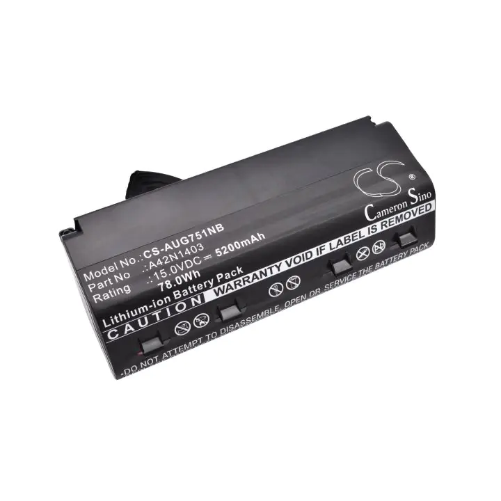 Батерия за лаптоп ASUS G751J A42NI403 15V 5200mAh CAMERON SINO, (35939759)