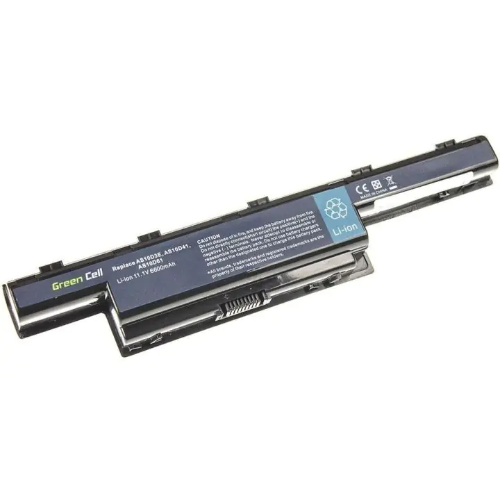 Батерия за лаптоп GREEN CELL, Acer Aspire 5733 5741 5742 5742G 5750G E1-571 TravelMate 5740 5742 AS10D31, 11.1V, 6600mAh, (35933508)