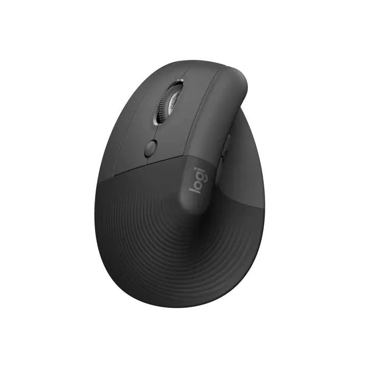 Безжична Мишка Logitech Lift Left Vertical, Ергономична, Графит, (35935181)