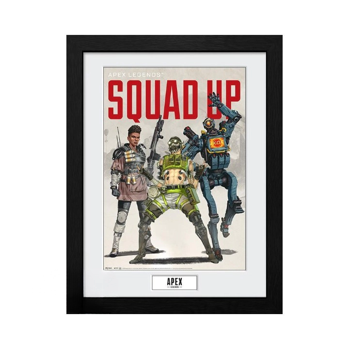 GBEYE APEX LEGENDS - Framed print 'Squad Up' (30x40), (35935663)