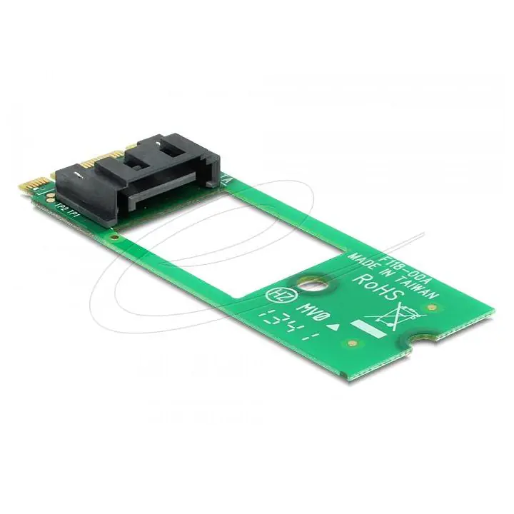 Адаптер Delock 62517, интерфейсен ключ M.2 2260 B+M към Sata 7 Pin, (35939718)