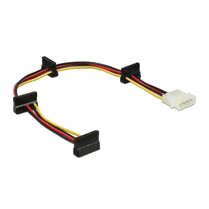 Кабел Power Molex 4 Pin > 4 x SATA 15 Pin, 40cm, (35935346)