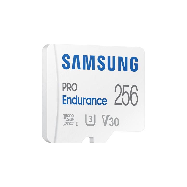 Карта памет Samsung PRO Endurance, microSDXC, UHS-I, 256GB, Адаптер, (35937307)
