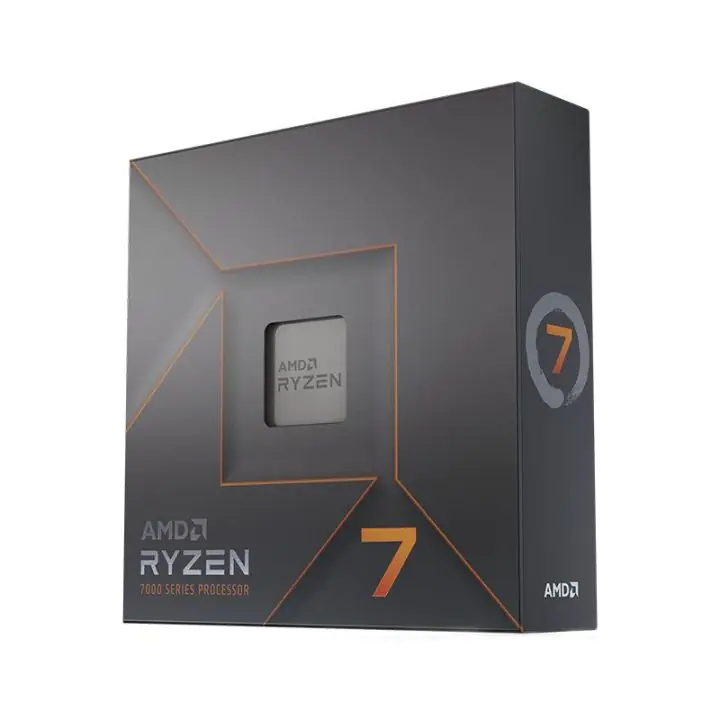 Процесор AMD RYZEN 7 7700X, 8-Core, 4.5 GHz, 32MB, 105W, AM5, BOX, No Cooler, (35935493)