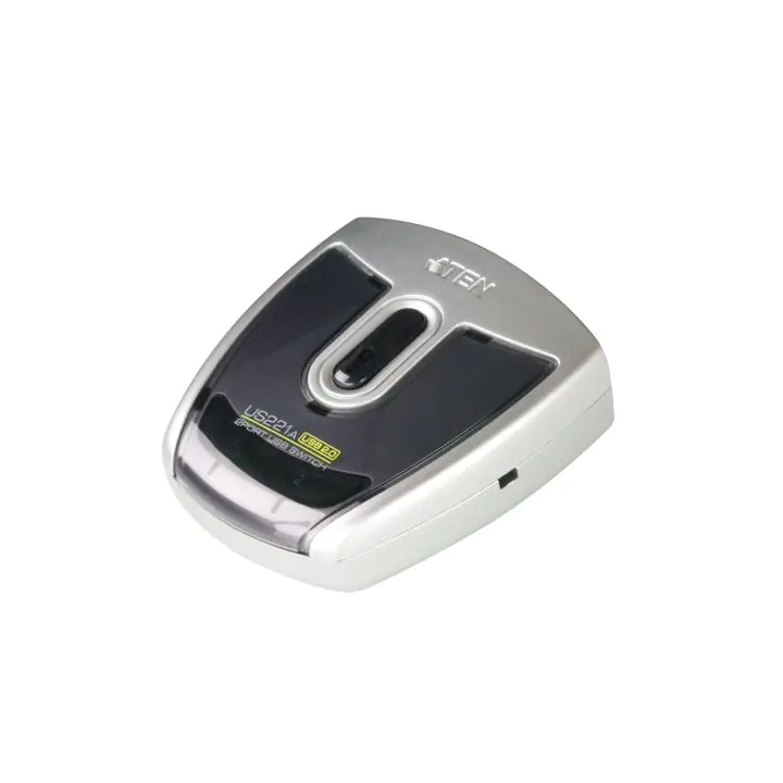 Превключвател ATEN US221A, 2 компютъра към 1 USB периферно устройство, (35936310)