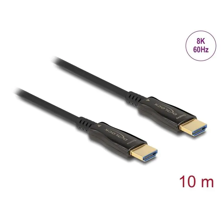 Оптичен кабел Delock, HDMI 8K, 60 Hz, 10 m, (35937950)