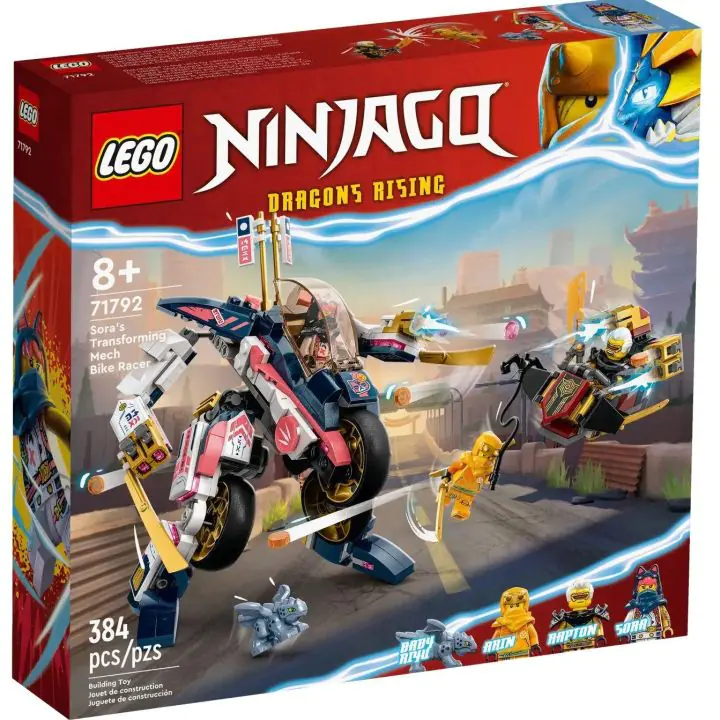 LEGO Ninjago - Sora's Transforming Mech Bike Racer - 71792, (35937170)