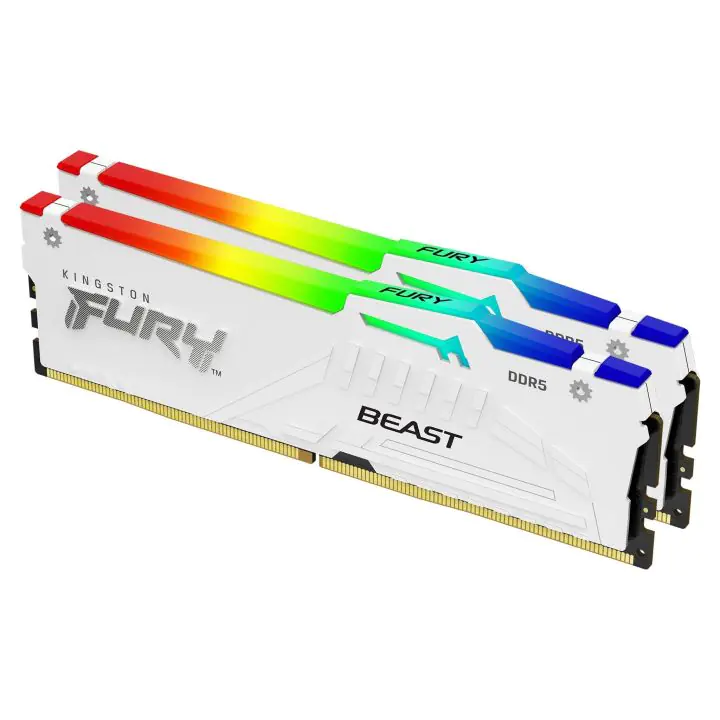 Памет Kingston FURY Beast RGB 32GB (2x16GB) DDR5 - KF560C30BWEAK2-32, (35937770)