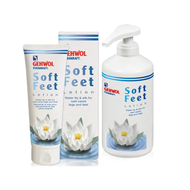 Лосион за крака Gehwol Fusskraft Soft Feet водна лилия и коприна, 500мл, (35924183)