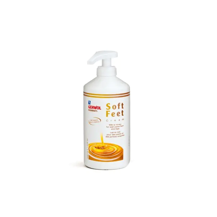 Крем за крака Gehwol Fusskraft Soft Feet Milk&Honey, за ежедневна употреба, 500 мл, (35924174)