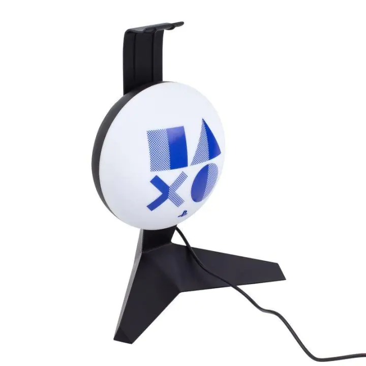 Стойка за слушалки с лампа Paladone : PlayStation - Head Light (Headphones Stand), PP8962PSV2, (35939644)