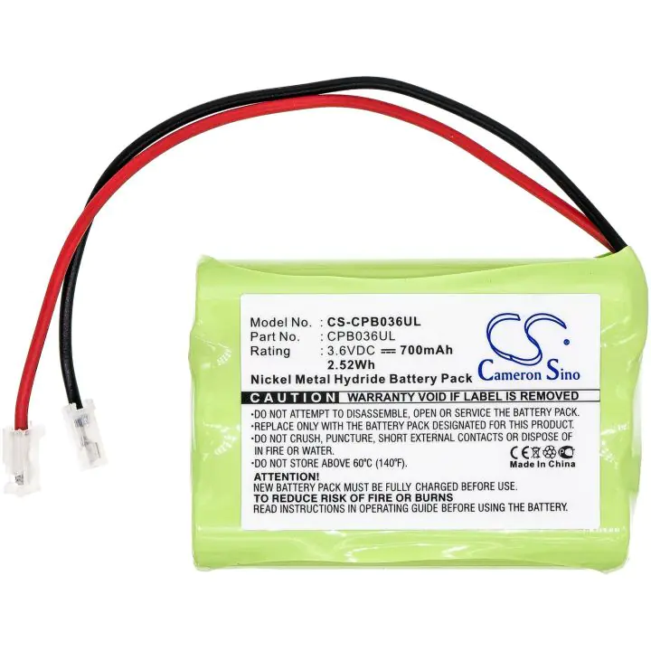 Батерия за телефон 3* ААА 3.6V NiMH 700mAh GPT207 /universal conector/ за Panasonic KX-TC1210 Cameron Sino, (35938176)
