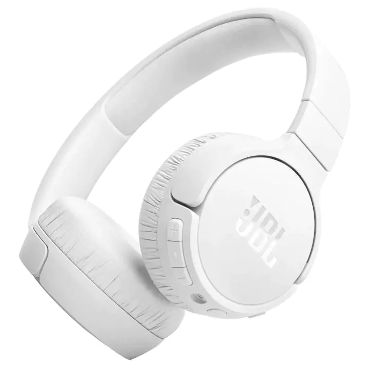 Слушалки on-ear JBL Tune 670NC, Bluetooth 5.3, USB-C, Бели, (35936557)