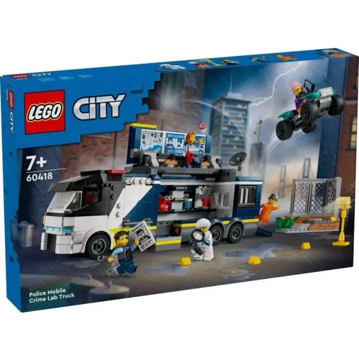 LEGO City - Police Mobile Crime Lab Truck - 60418, (35937645)