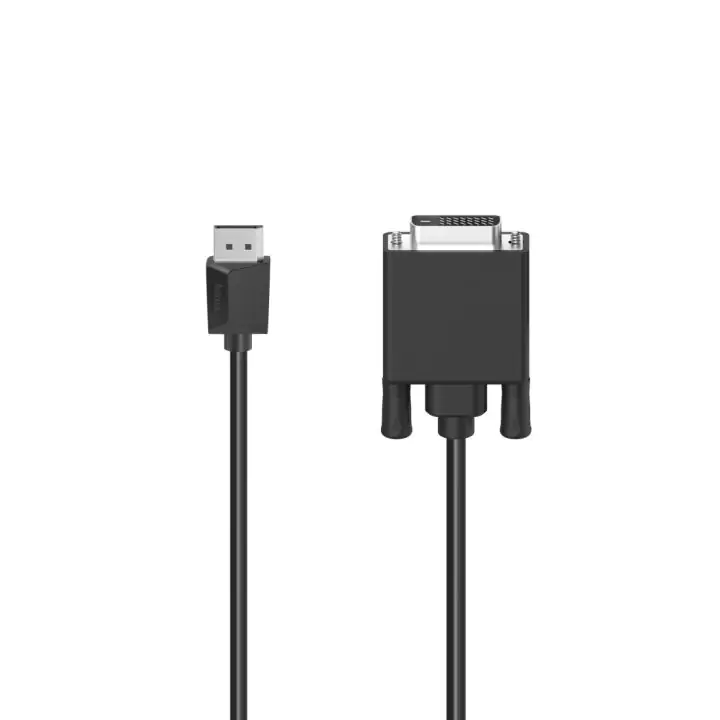 HAMA Кабел DisplayPort мъжко - DVI мъжко, Ultra-HD 4K, 1.50 m, Черен, (35935453)