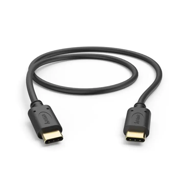 HAMA Кабел за зареждане, USB-C - USB-C, 0,5 м, черен, (35939576)