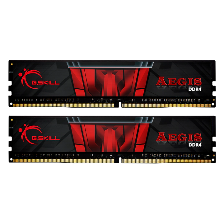 Памет G.SKILL Aegis 16GB(2x8GB) DDR4 3000MHz F4-3000C16D-16GISB, (35933920)