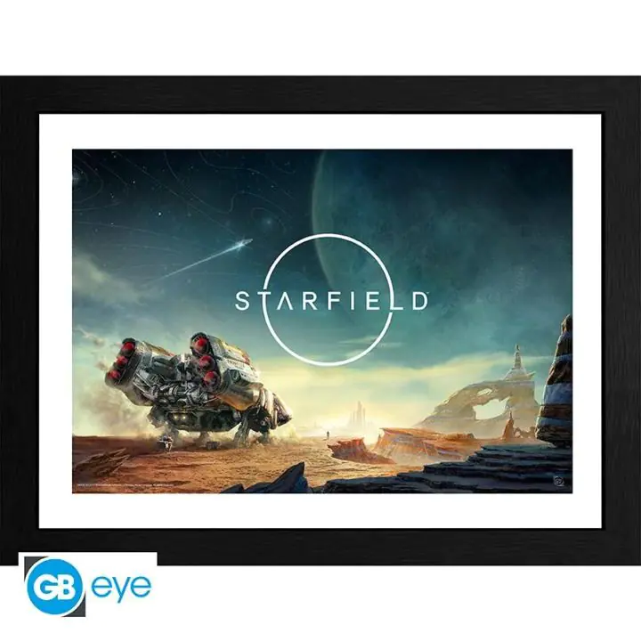 GBEYE STARFIELD - Framed print 'Landing' (30x40), (35937144)