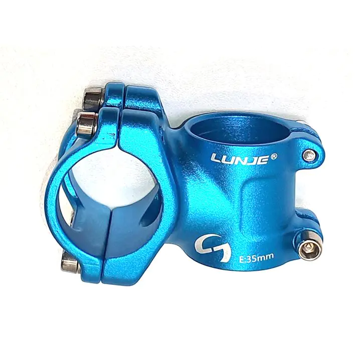 Компонент за велосипед Bikesport, Stem 31.8-35mm, blue Колчета за Кормило за велосипед и лапи, 28057