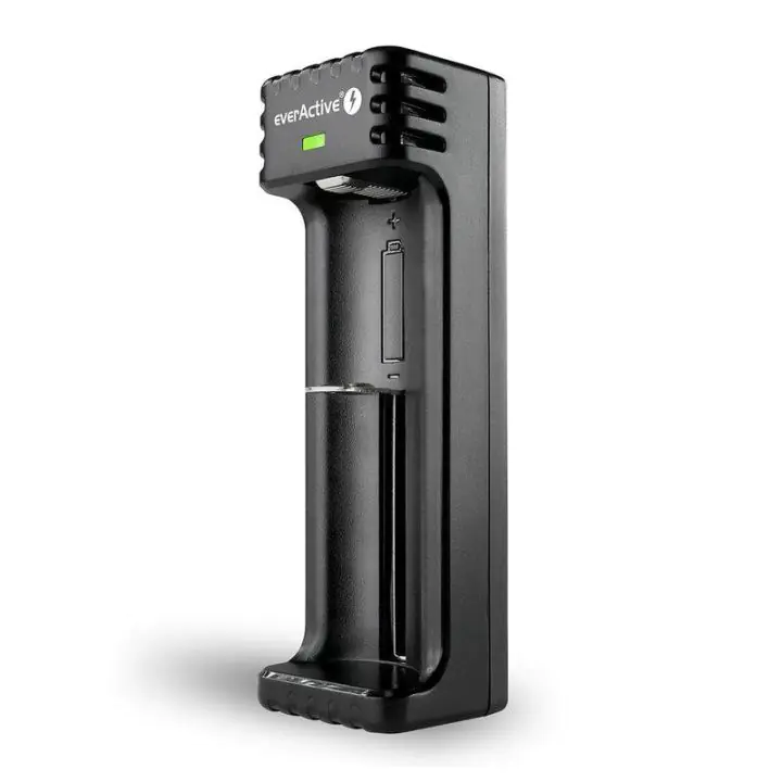 Зарядно устройство за LiIon батерии 3,7v CR18650,CR123,14500 1 гнездо USB micro LC-100 EverActive, (35935723)