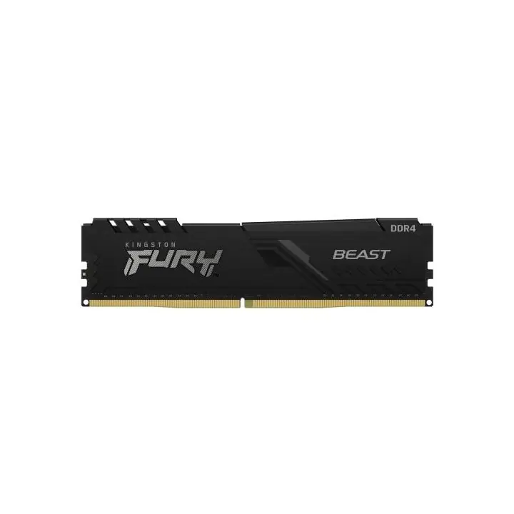 Памет Kingston FURY Beast Black 8GB DDR4 PC4-28800 3600MHz CL17 KF436C17BB/8, (35934620)