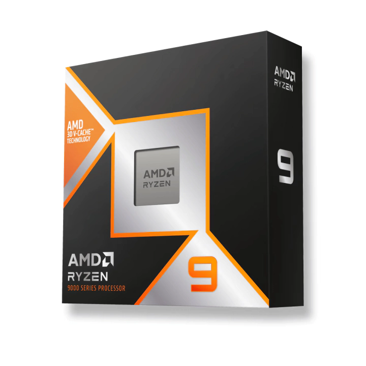 Процесор AMD RYZEN 9 9900X3D, 12-Core, 4.4 GHz, 128MB, 120W, AM5, BOX, No Cooler, (35939403)