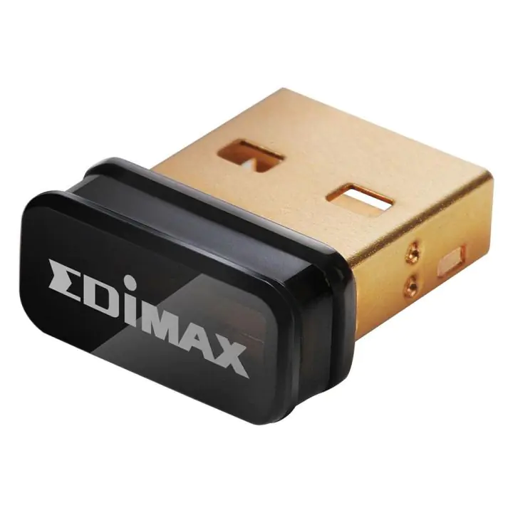 Безжичен нано адаптер EDIMAX EW-7811UN, USB, Realtek, 2.4Ghz, 802.11n/g/b, (35932896)