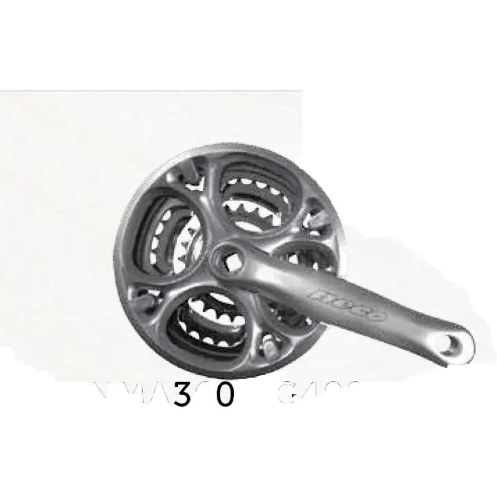 Курбел NECO, 170mm 28/38/48 alloy, 7555