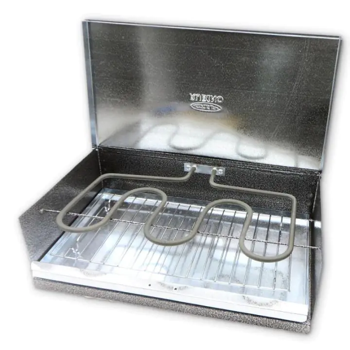 Парти грил Rubino MAXI, 1600 W, 43 x 30 x 13.3 см, 4 филийки хляб, Тавичка за мазнина, (999RU70195)