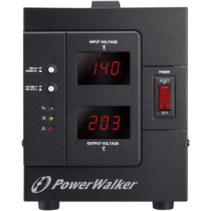 Стабилизатор POWERWALKER AVR 1500 SIV, 1500VA, (35932904)