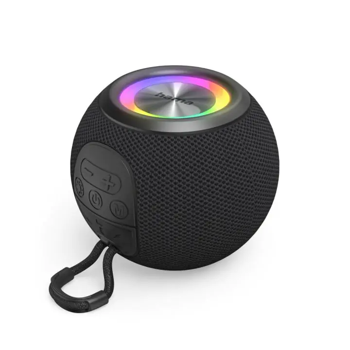HAMA Блутут колонка 'Ball Shape Speaker', 5 светлинни режима, 5W, (35938821)