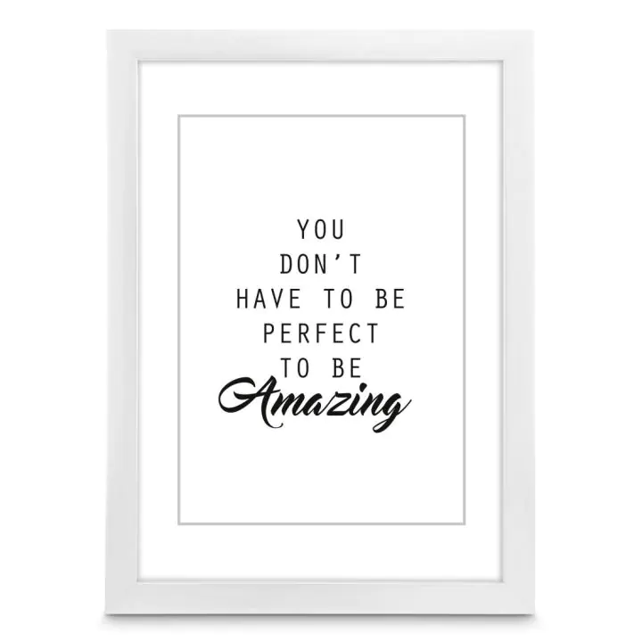 Рамка за снимки 'Chiaro', 20 x 30 cm, бяла, (35940263)