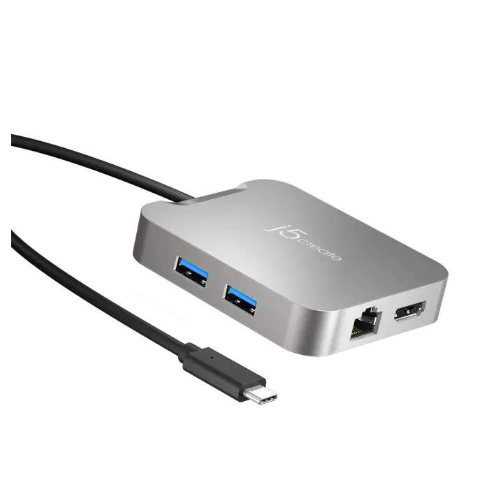 Докинг станция j5create JCD391 4K60 Elite USB-C PD, USB-A, HDMI, RJ-45, (35936695)