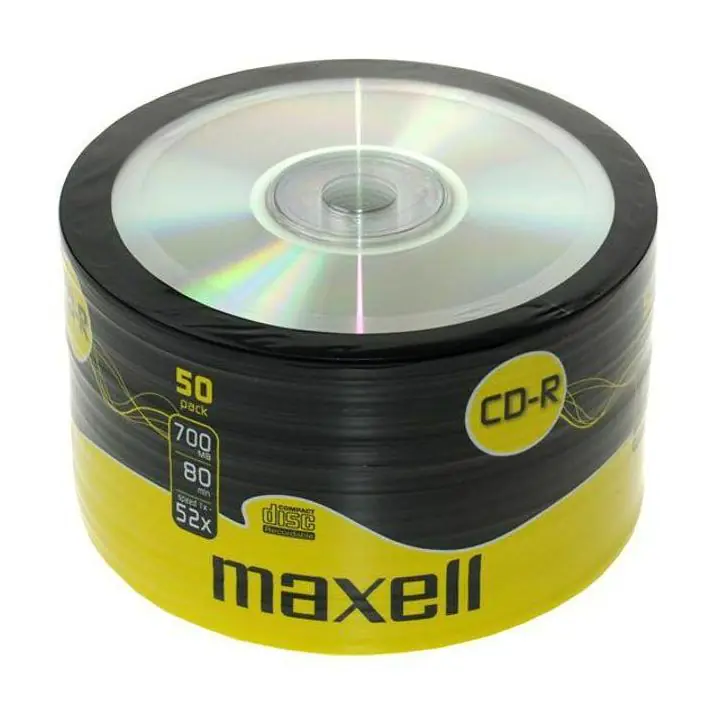 CD-R80 MAXELL, 700MB, 52x, 50 бр, (35932757)