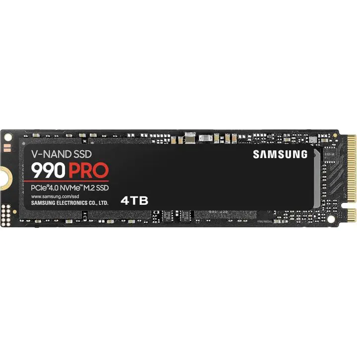 SSD SAMSUNG 990 PRO, 4TB, M.2 Type 2280, MZ-V9P4T0BW, (35936928)