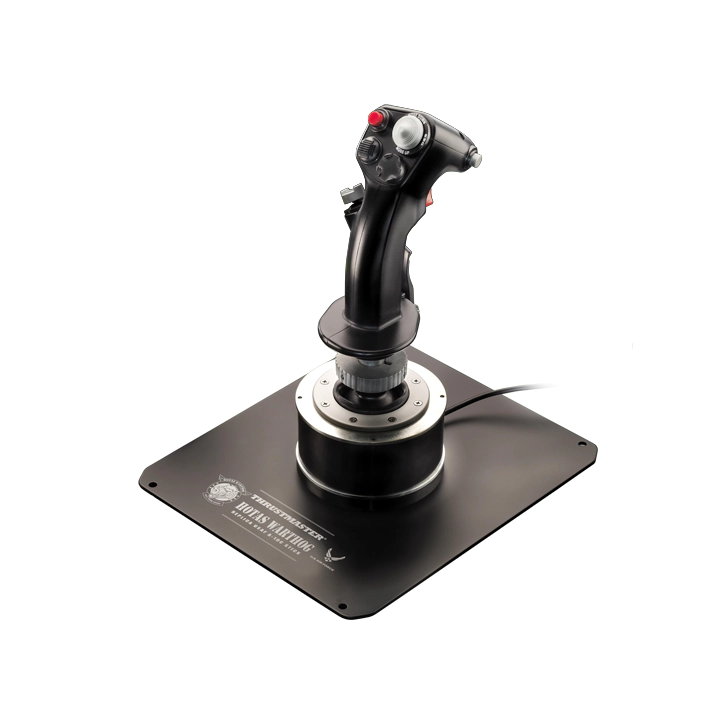 Жичен джойстик, авиосимулатор Thrustmaster HOTAS Warthog Flight Stick за PC, Черен, (35932723)