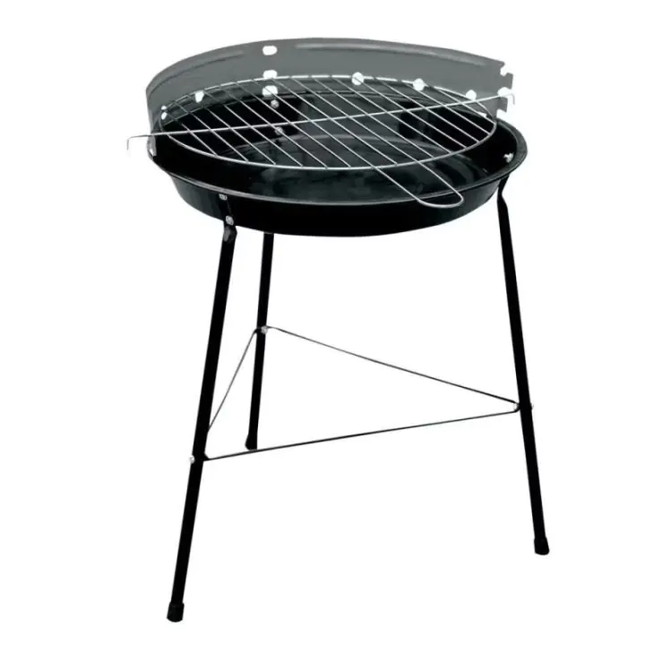 Барбекю на дървени въглища MasterGrill MG930, 32 см диаметър, Метал, Черен, (17617)