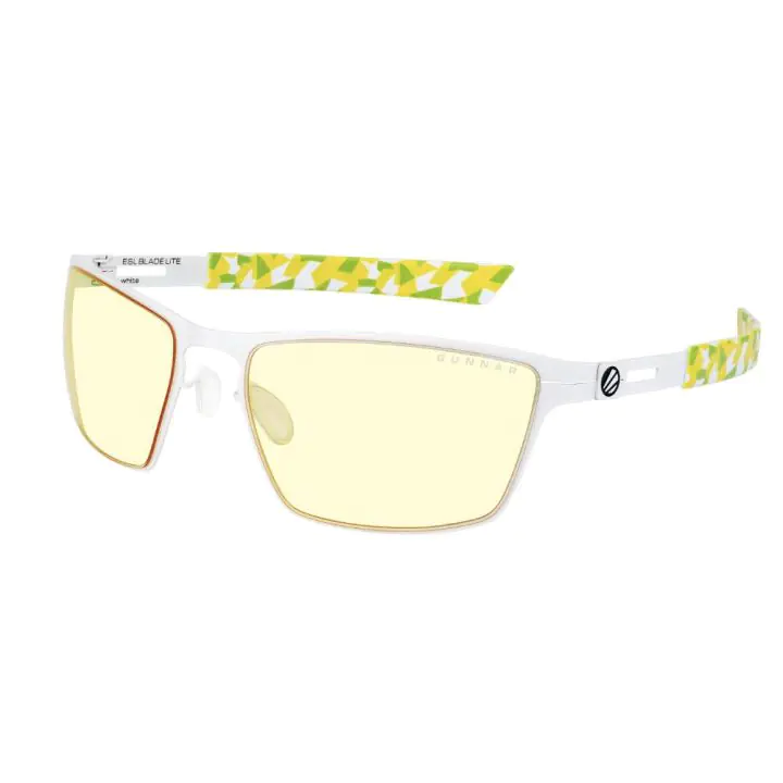 Геймърски очила GUNNAR ESL Blade Lite White, Amber Natural, Бели, (35934518)