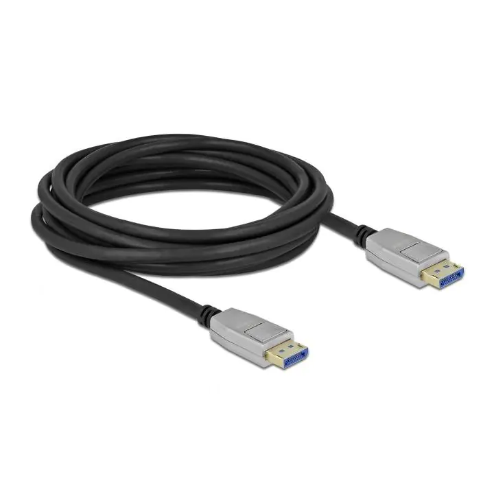 Кабел Delock DisplayPort 2.0 мъжко - DisplayPort мъжко, 5.0м, 10K, Черен, (35938408)