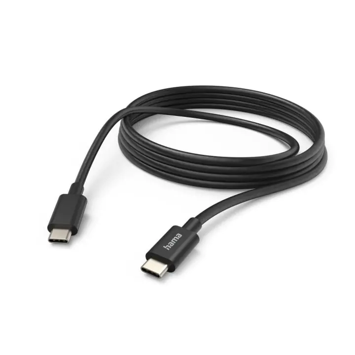 Hama Кабел за зареждане, USB-C - USB-C, 3 м, черен, (35939569)